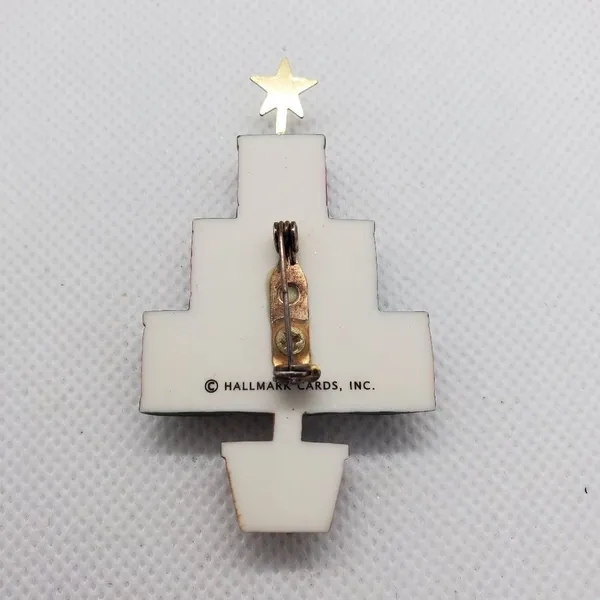 Hallmark Christmas Tree Brooch - Image 4