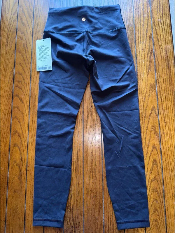 Lululemon Wunder Train High Rise 25” Black Size 6 NWT - Image 2