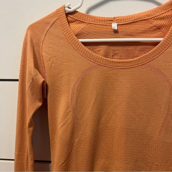 Lululemon Creamscicle Pop Swiftly tech Long Sleeve - Image 6
