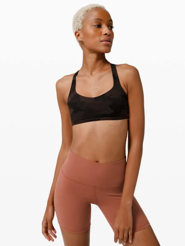 Lululemon Free To Be Bra Wild Camo Brown Bra - Size 6 ( No Tag size-Yes Dot Size - Image 13
