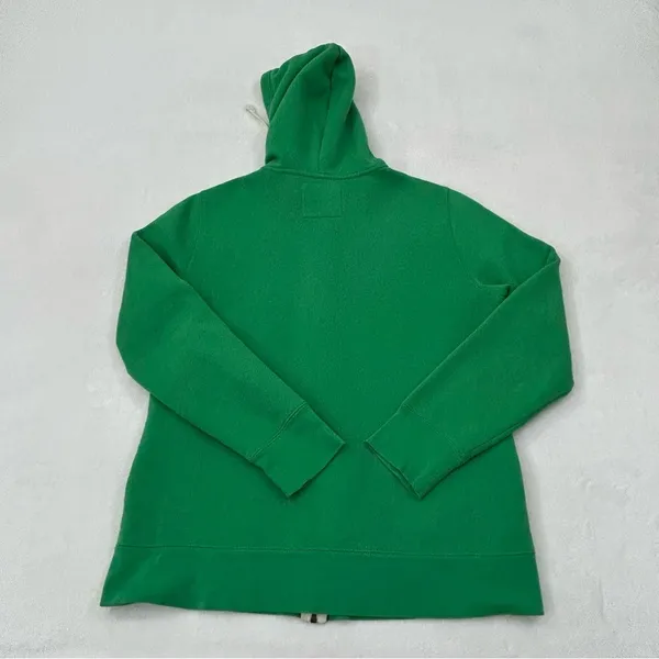 Retro Sport Green Bay Packers Football Green Full Zip Hoodie Sweatshirt Womens L - Image 10