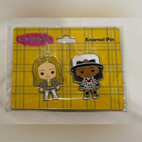 Clueless Chibi Cher & Dionne Enamel Pin Set Hot Topic Exclusive - Image 3
