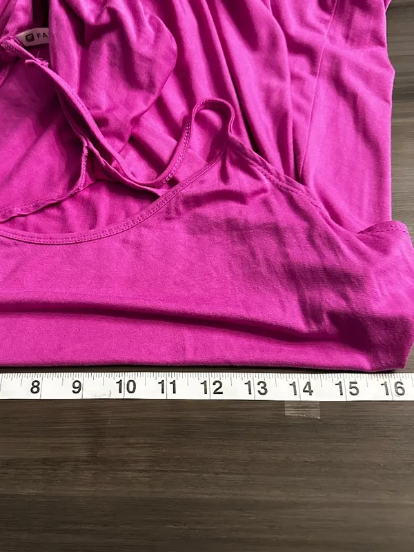 Fabletics Womens Magenta Halter Maxi Dress Size XXL - Image 9