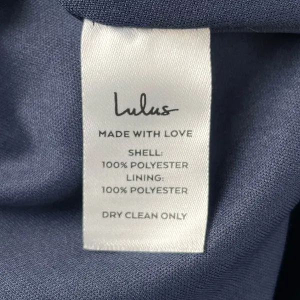 NWT Lulus Heavenly Hues Maxi Dress‎ in Navy Blue Size Medium - Image 8