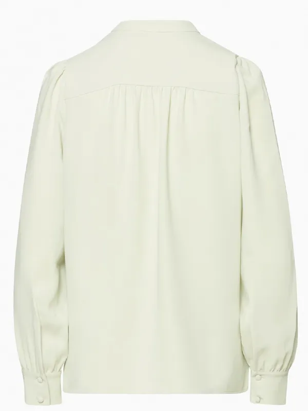 Aritzia Wilfred Ava Blouse in Rainwash Green size Small $98 - Image 3