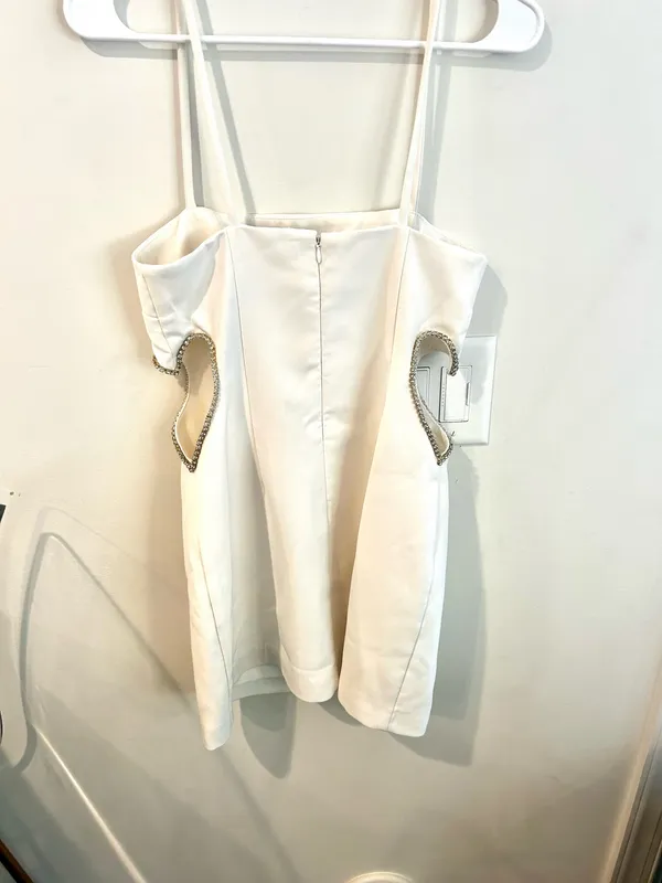 Nasty Gal Heart cut out mini dress - Image 6