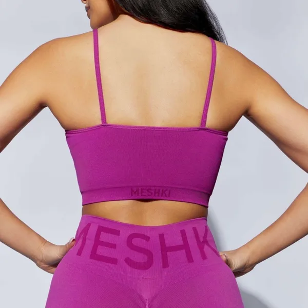 Meshki Sports Bra Activewear Top Athleisure Sportswear Gym Pilates Workout Yoga - Image 2