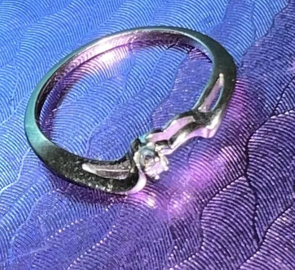 14K Gold Diamond Ring - Image 11