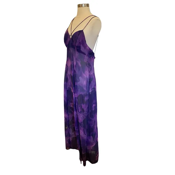 Runaway The Label Calista Maxi Dress In Purple - Image 5