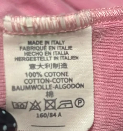 pink striped Brandy Melville Tee shirt - Image 3