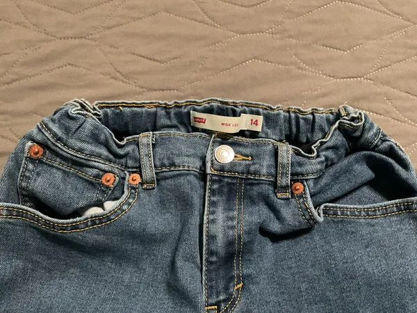 Levi's Kids Wide Leg Jeans - Image 3