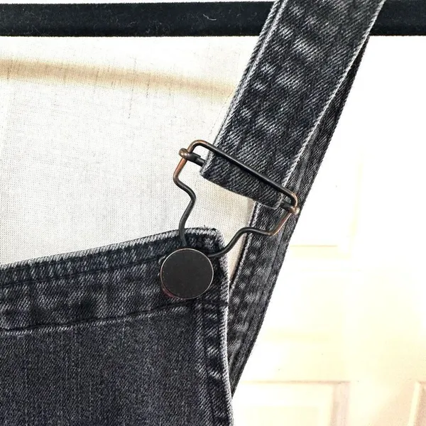 BDG washed black denim overalls - Image 6