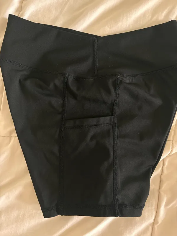 Amazon Biker Black Shorts - Image 3