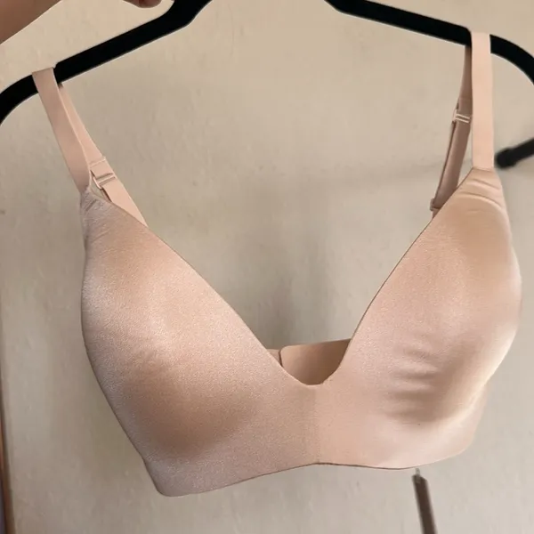 Skims WIRELESS‎ Form Lightly lined Bra Sand Cream NWOT 40DDD - Image 4