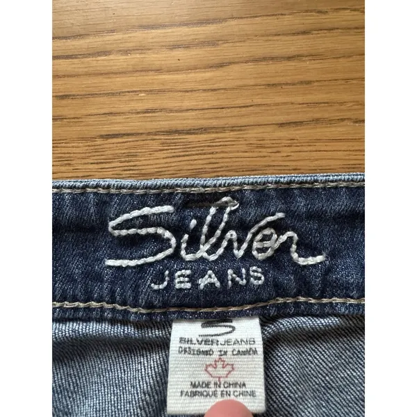 Silver Jeans Tuesday Low Rise Capri Size W29 Summer‎ Travel Vacation Denim City - Image 3