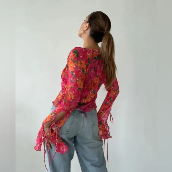 RUMORED East End Top Pink Size XS - Image 4