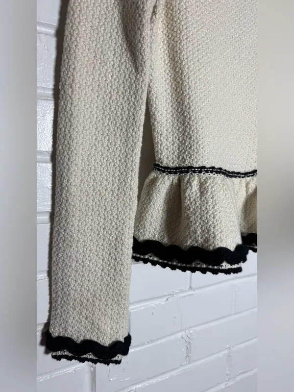 Morna Sweater Size Small Black - Image 5
