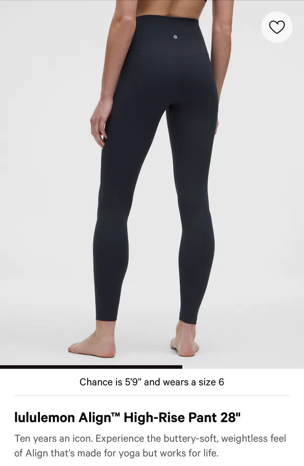 Lululemon Align 28" High-Rise Leggings 4 - Image 2