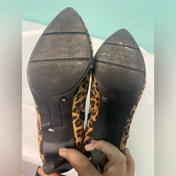 Style & Co‎ Leopard print bootie size 7M - Image 5
