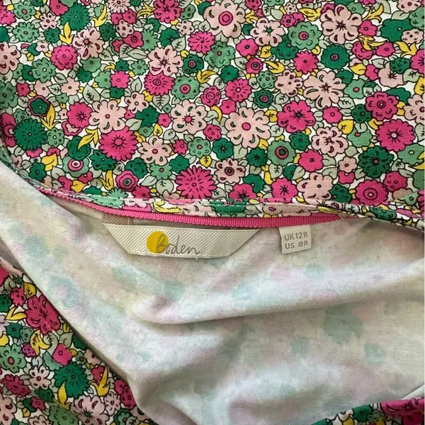 Boden Pink Floral Dress - Image 6