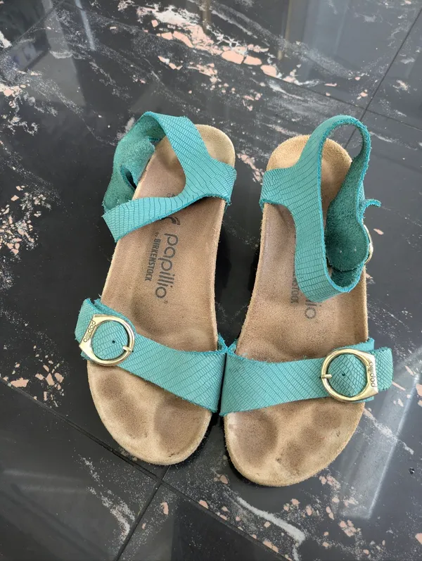 Papillio By Birkenstock Sibyl Wedge Sandals Size 38 - Image 2