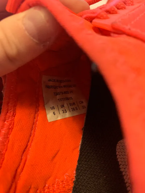 Orange  shoes - Image 4