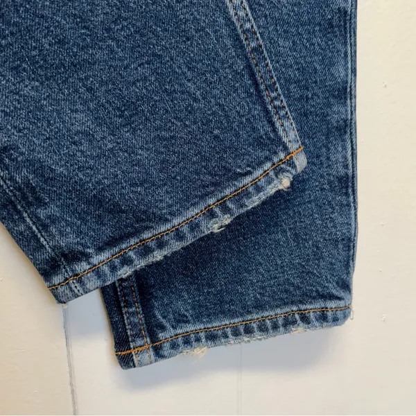 ANINE BING *Sample* Samara Denim Baltic Blue Jean Size 27 - Image 6