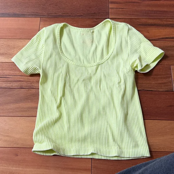 Gypsy + Jade Ribbed Short Sleeve Top Size undefined - Image 4