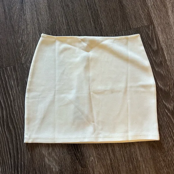 White Fox Love Lost Mini Skirt in White - Image 6