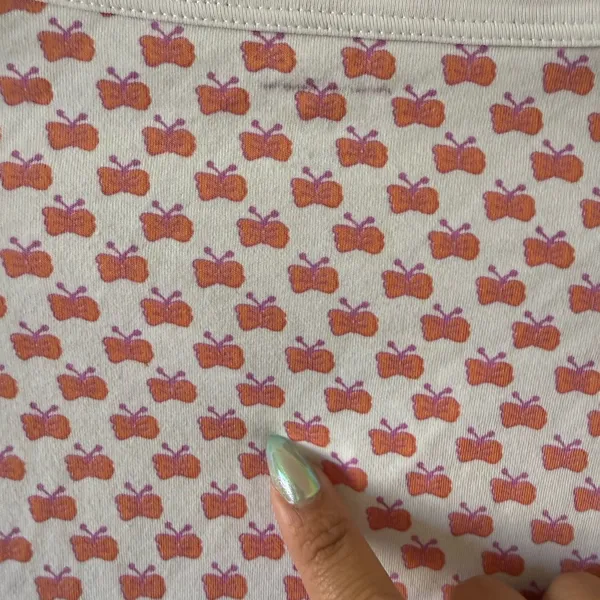Roller Rabbit Mariposa Butterfly Size XS Pajama Anthropologie Lounge Spring - Image 7