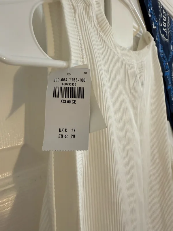 Hollister Tank Top White - Image 3