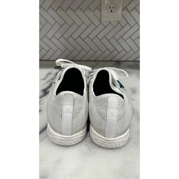 Vessi Weekend Sneaker White Waterproof Knit Shoes Women’s Size 9 W9 Casual - Image 5