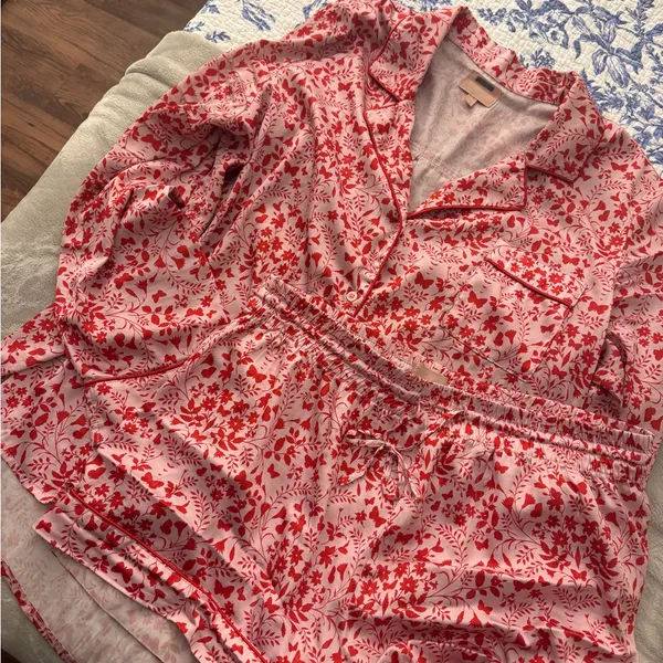 Show Me Your Mumu Satin Favorite PJ Set - Lovey Dovey - Image 2