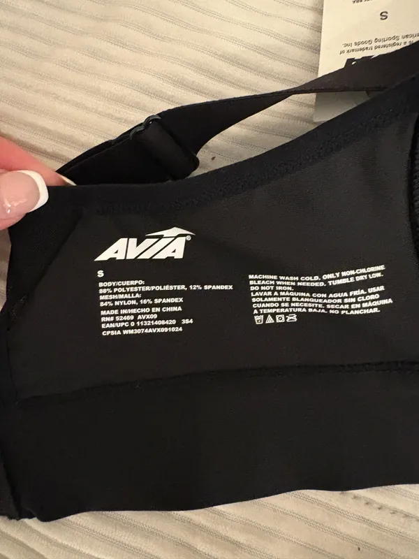 Black sports bra - Image 3