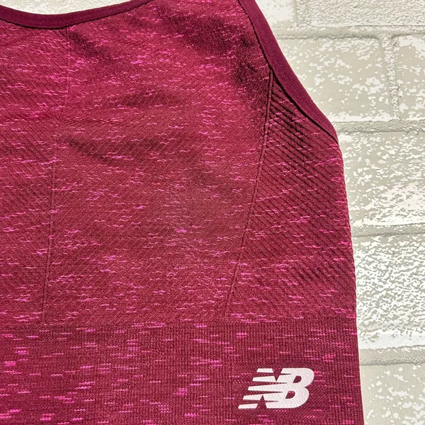 New Balance Maroon Athletic Top - Image 3