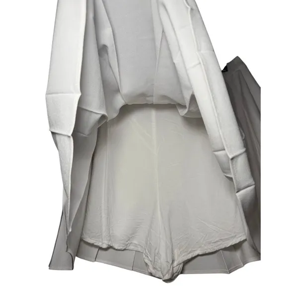 Abercrombie & Fitch pleated white skort Large - Image 2