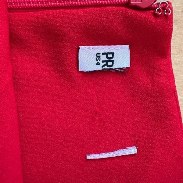 Princess Polly bombshell red mini dress  - Image 4