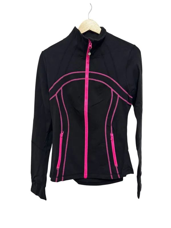 Rare Lululemon Black and Hot Pink Define Jacket - Image 3