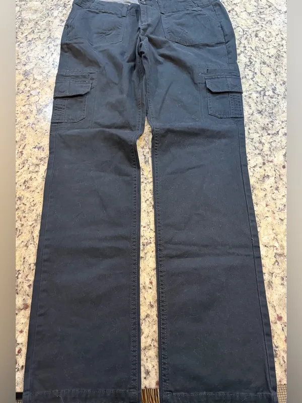 SO Black Women's Cargo Pants with Utility Pockets - Image 2