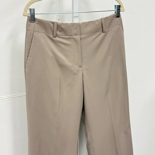 Ann Taylor Tan Beige Virgin Wool Blend Straight Leg Dress‎ Pants Trousers Size 6 - Image 3