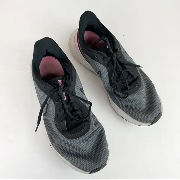 Nike Womens Revolution 5 Running Shoes Pink Black - Image 5