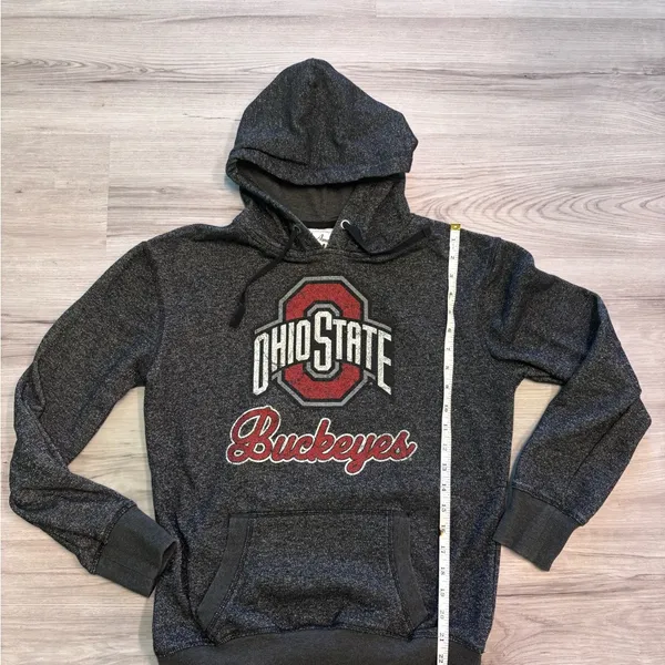 Ohio State Buckeyes Womens Black Hoodie - Image 4
