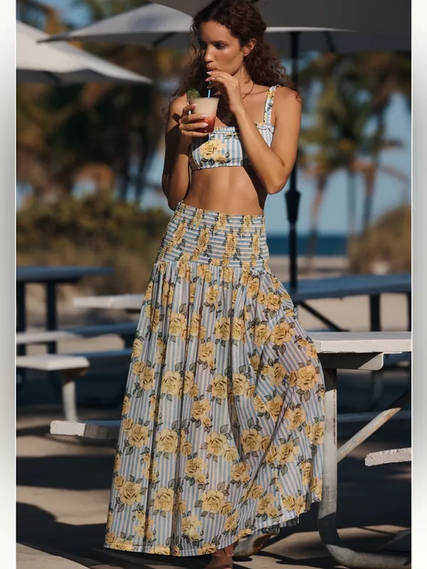 Anthropologie Hutch Ravi Maxi Skirt Size 2X NWT - Image 5