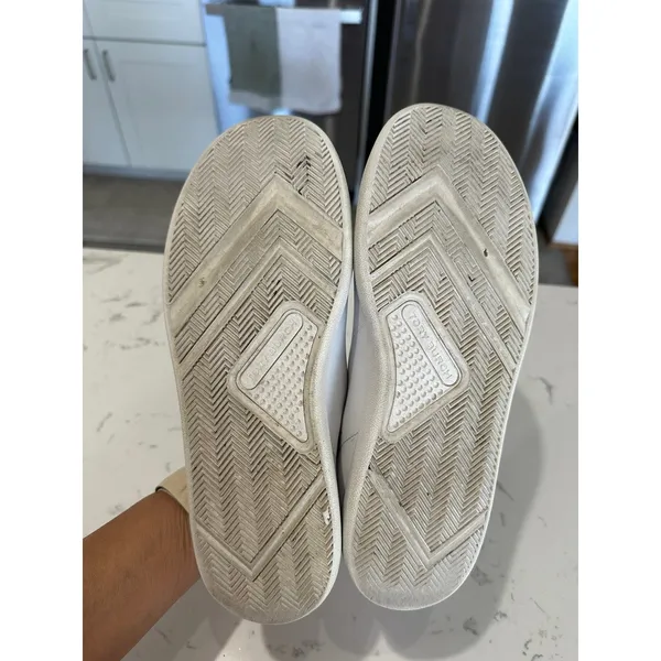 Tory Burch Howell Court White Pink Leather Lace Up Sneakers Women's Size 8 - Image 7