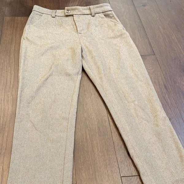 Women’s Tan Trousers Size Large - Image 5