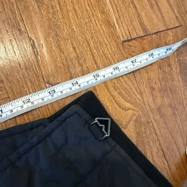 Obermeyer women’s vintage black snow pants ski size 12 - Image 7