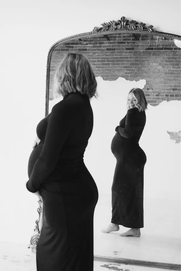 Black Maternity dress Size M - Image 2