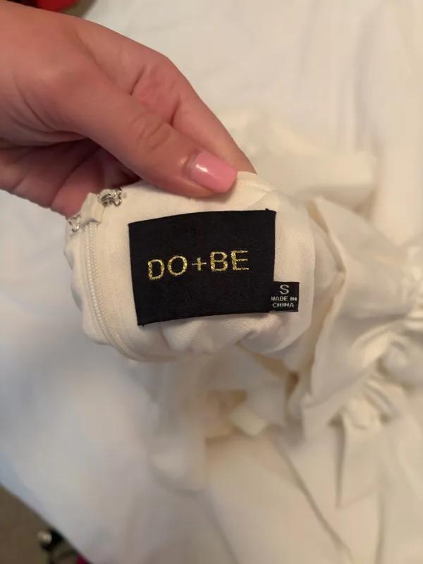 White DO+BE Dress - Image 3