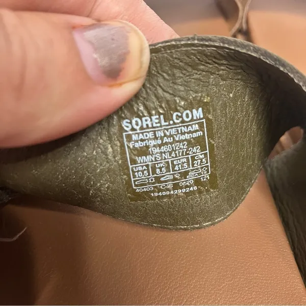 Sorel Roaming Buckle slide sandals size‎ 10.5 - Image 8