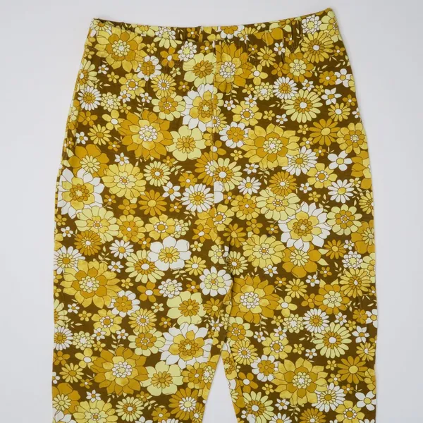 Ghanda Rosa Flares Brown Sadie Floral Bell Bottom Pants - Image 6